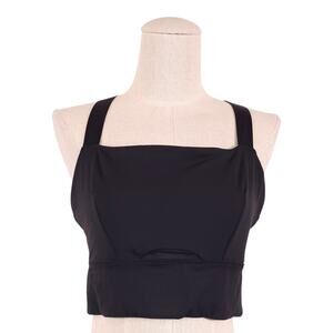 Athleta D-DD Lotus Bra In Powervita Black Sz Medium